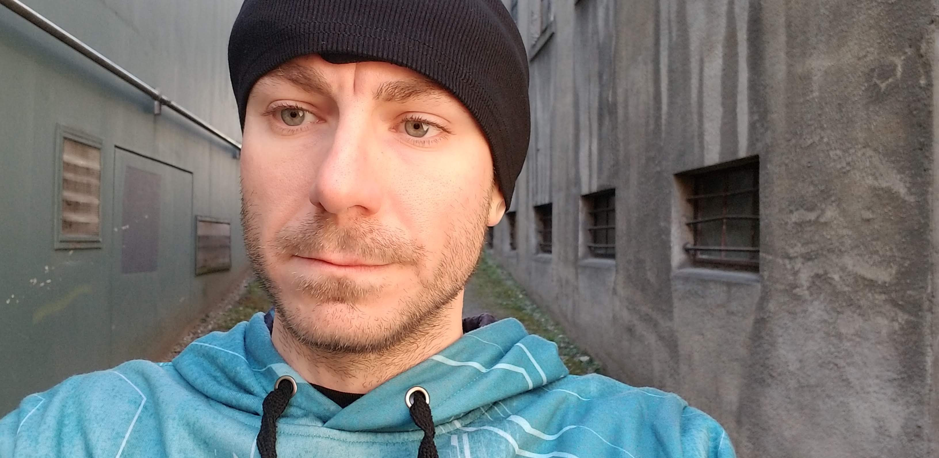 Chance Trahan investigating Juneau Alaska wearing a CellDweller hoodie and a Call of Duty Ghost styled ski mask rolled up on the tip of his head